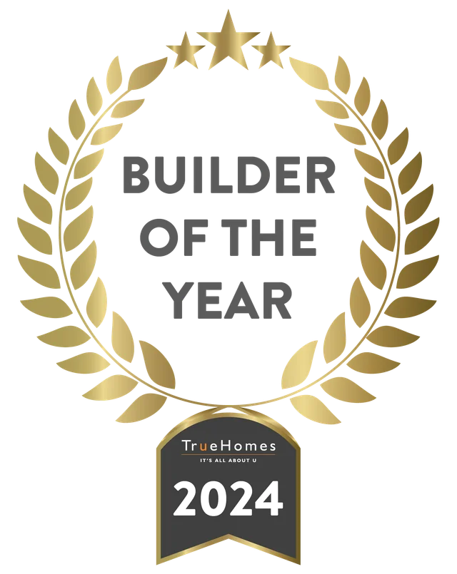 True Homes 2024 Builder of the Year award badge