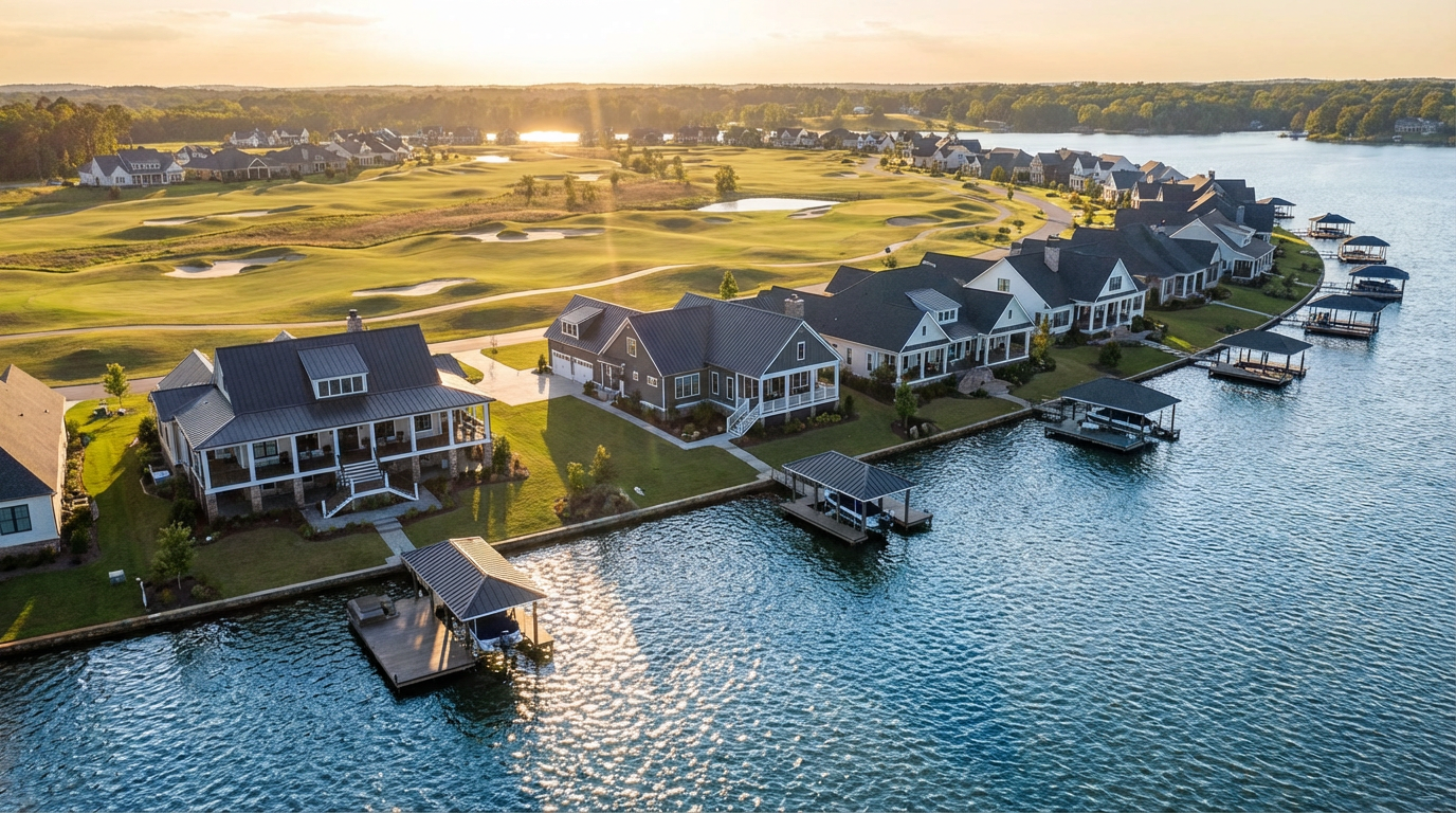 Harbor Pointe - Edgewater's flagship lakefront and golf course community