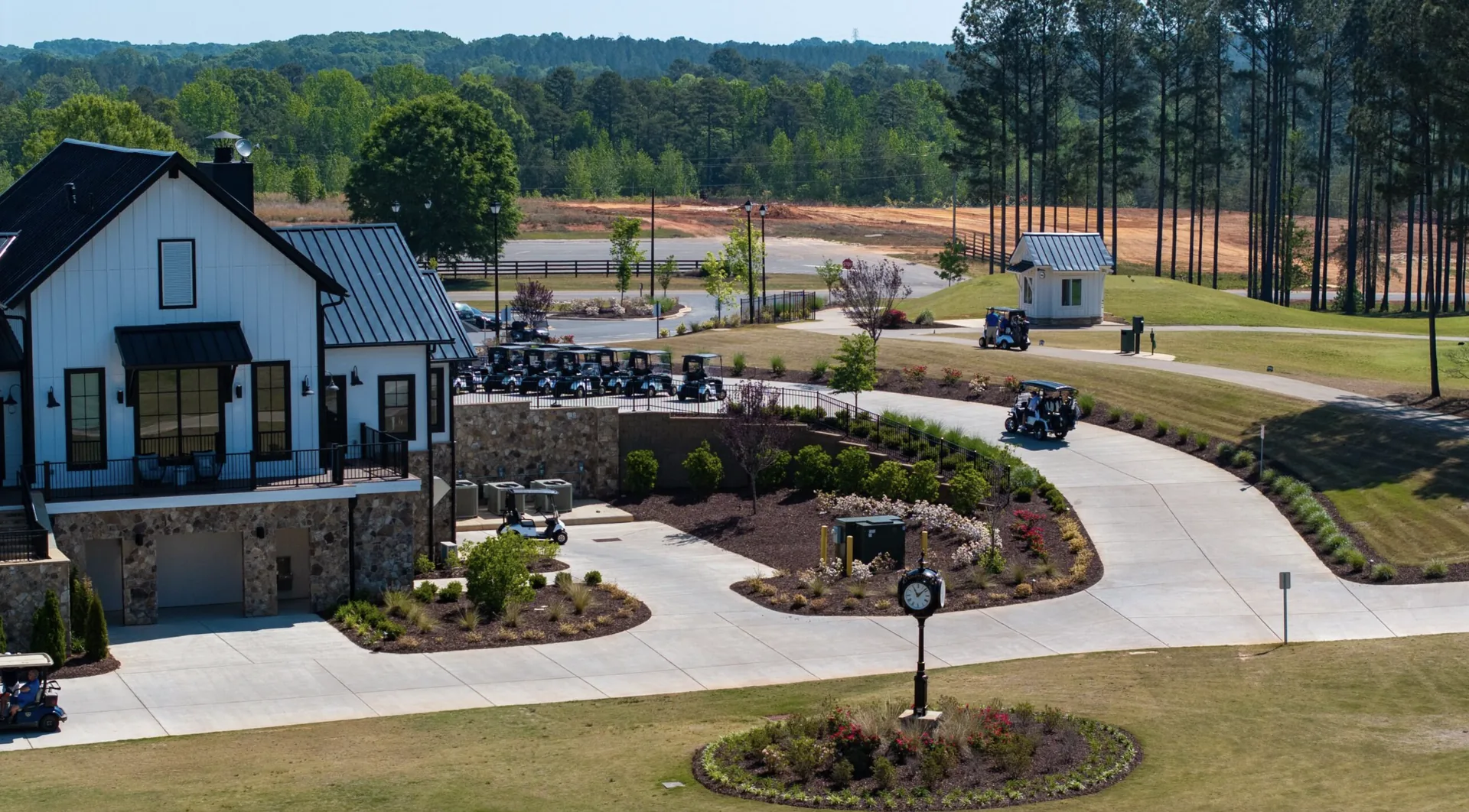 The pro shop at Edgewater Golf Club