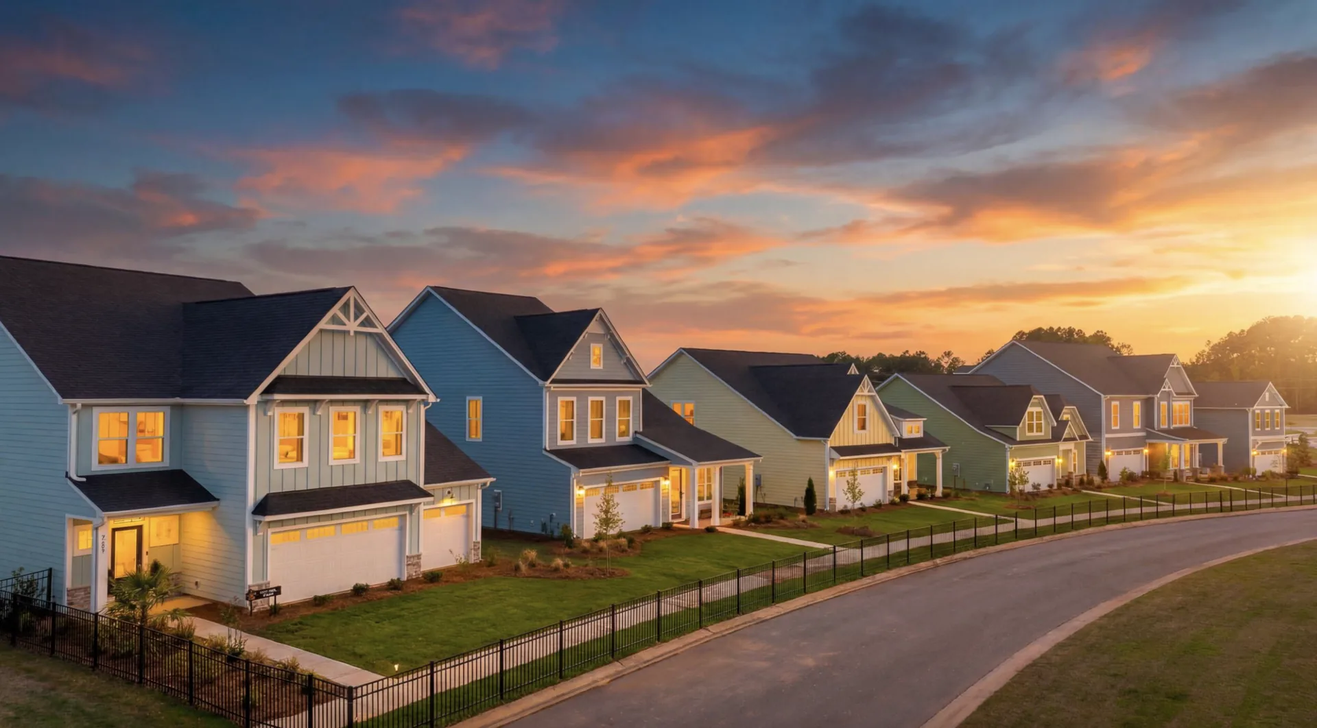 Semi-custom homes at Edgewater by True Homes