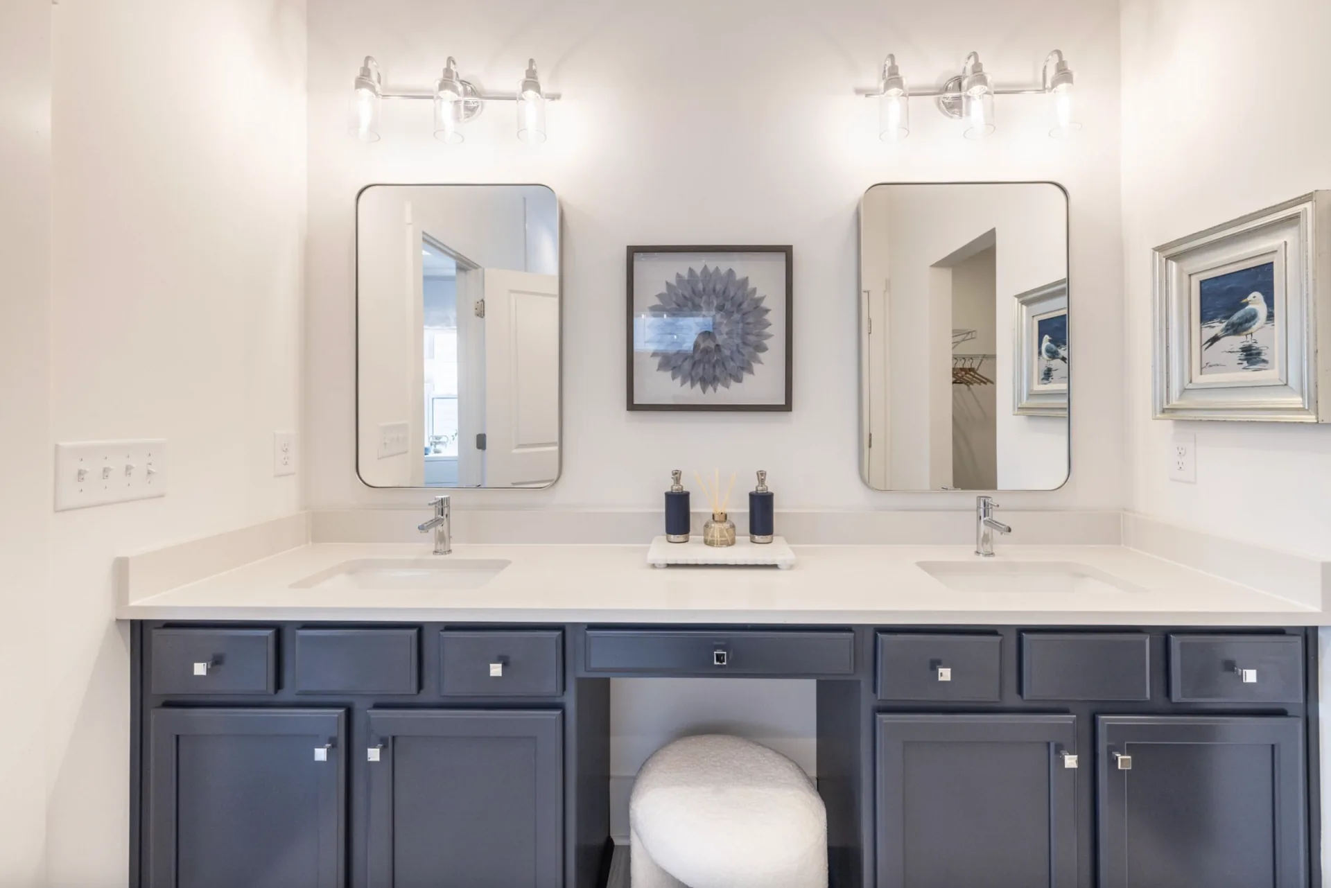 Primary bathroom in the Montcrest 1755