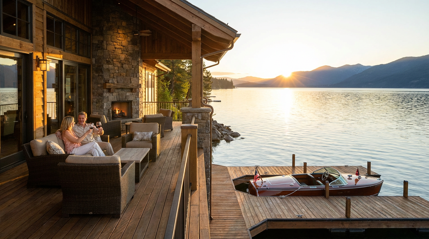 Luxury waterfront second home at Edgewater